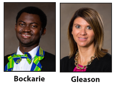 BOCKARIE, GLEASON WIN SERVICE AWARDS