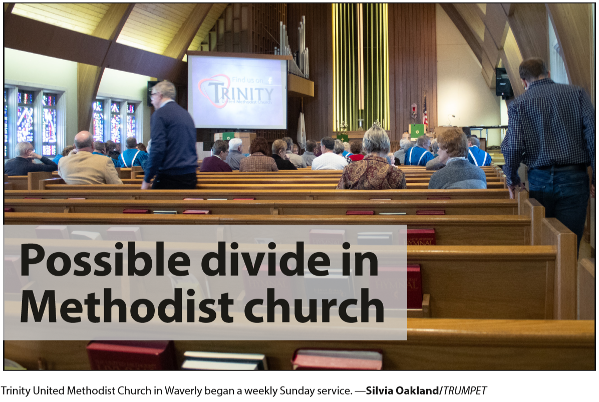 UNITED METHODIST DENOMINATION TO VOTE ON SEPARATION IN MAY