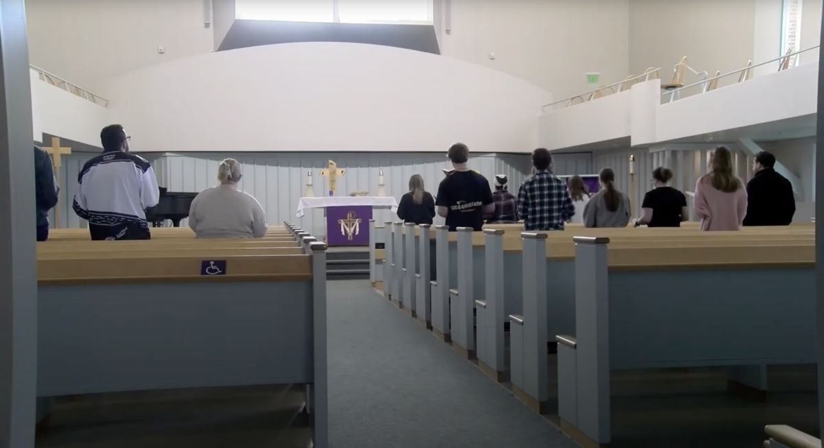 Knight Vision News covers a story on Chapel Time.