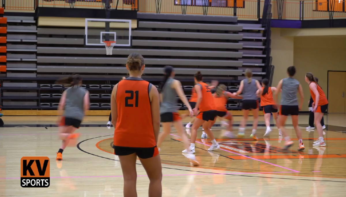 The Wartburg Women's Basketball team practices in preparation for their 2025-26 season.