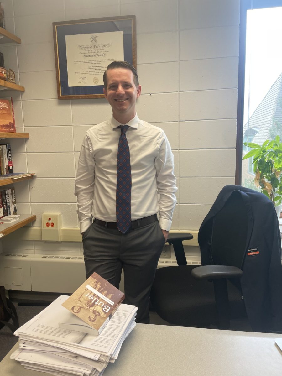 Dr. Szarejko in His Office