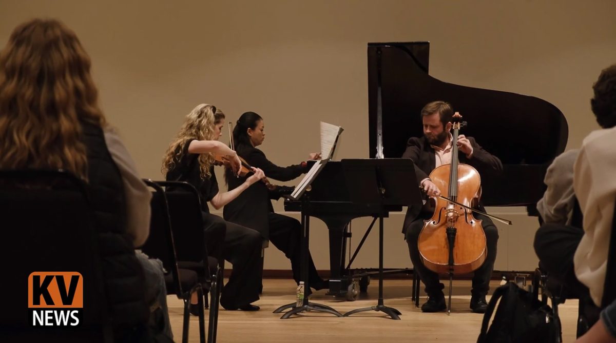 Knight Vision News covers the Neave Trio performance