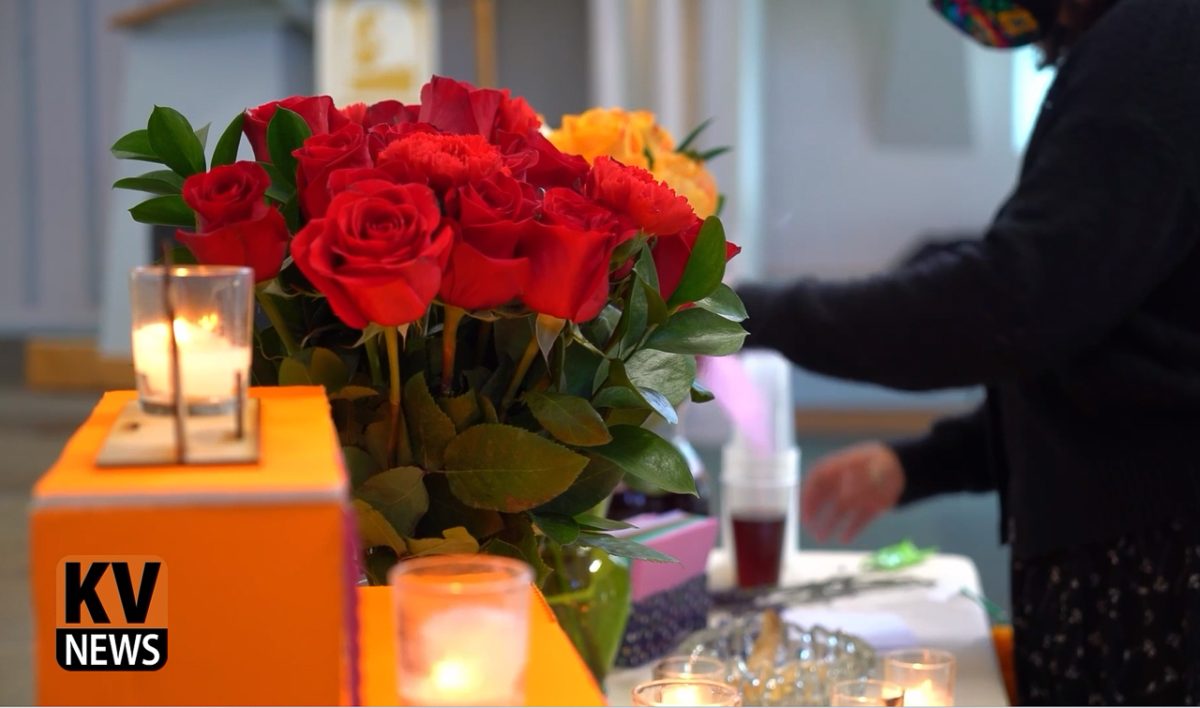 Knight Vision News covers Wartburg Chapel Day of the Dead service.