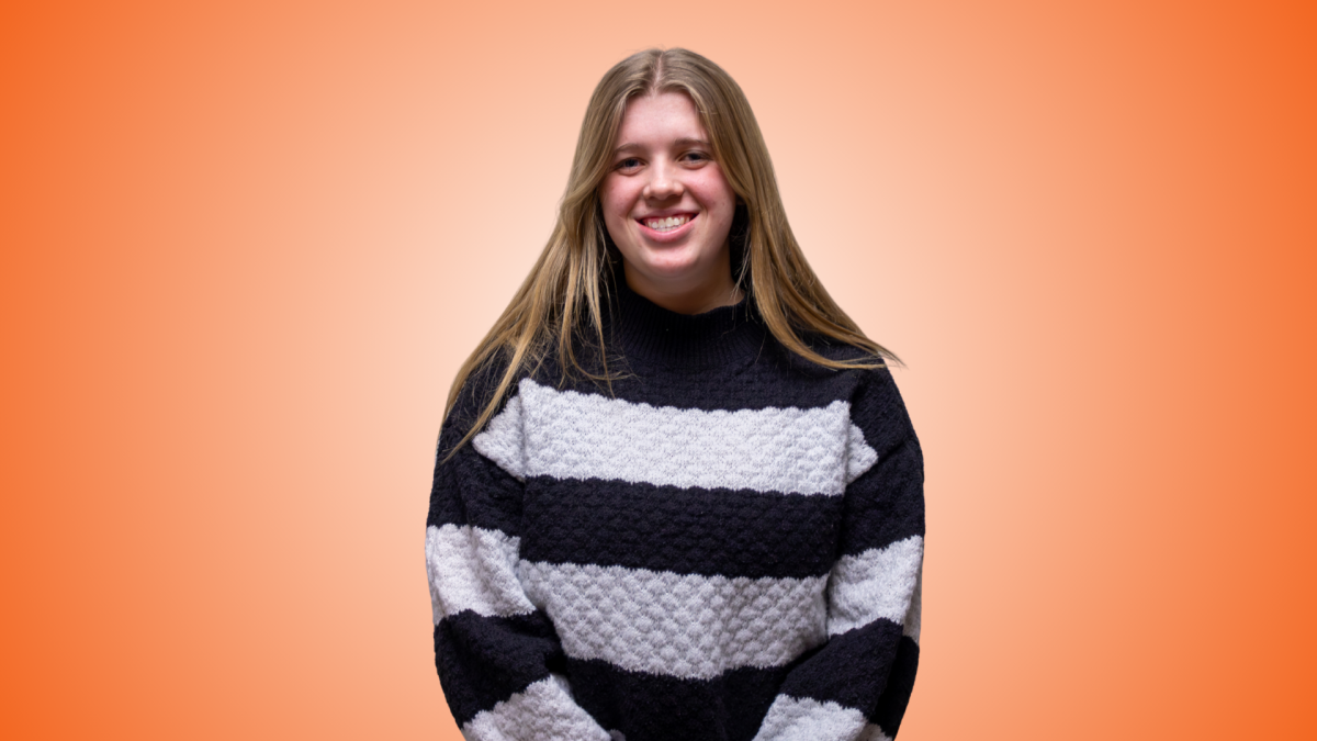 Second year Riley McClellan
