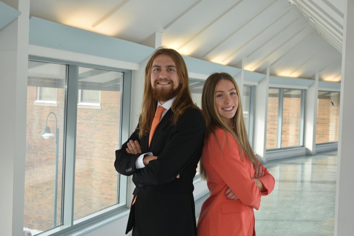 Jonathan Meyer and Caitlin Benesh's campaign photos.