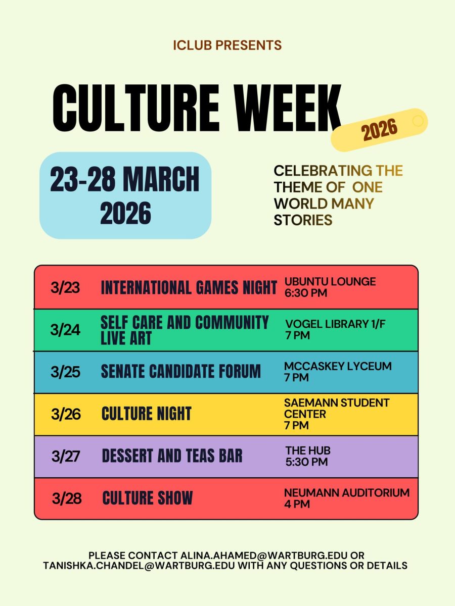 The official event lineup for Culture Week: One World, Many Stories. Photo: @iclubwc on Instagram