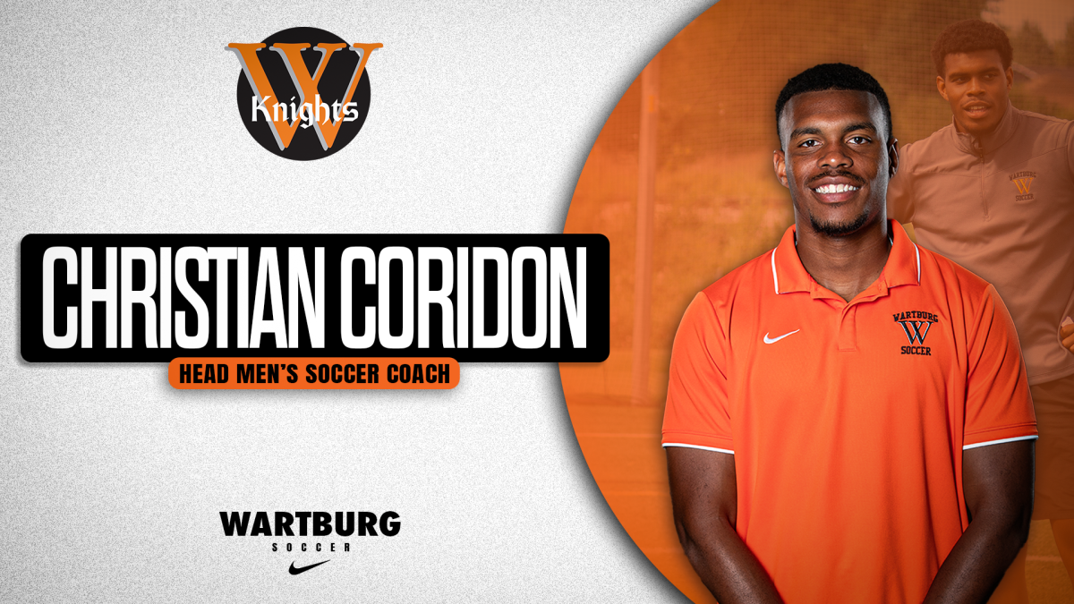 Wartburg officially announces Christian Coridon as the new Head Men’s Soccer Coach, ushering in a new era for the Knights and the future of the program. 